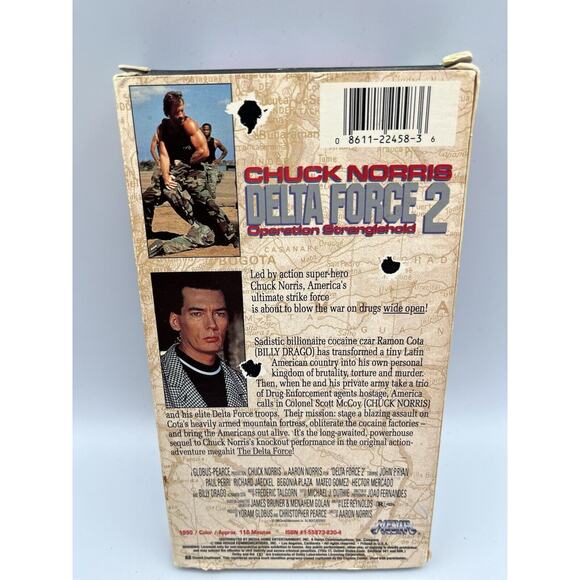 Delta Force 2 (VHS, 1991) - Picture 3 of 5